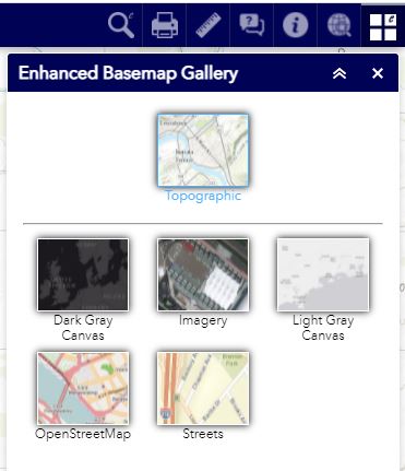 picture of basemap options